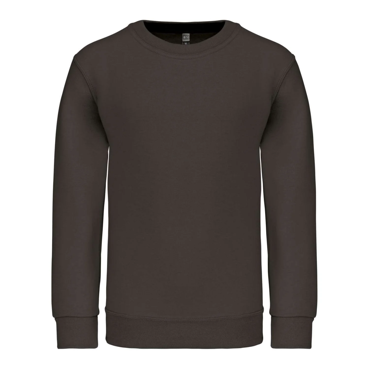 Kariban Gyermek környakas pulóver pulóverek és kardigán Dark Grey