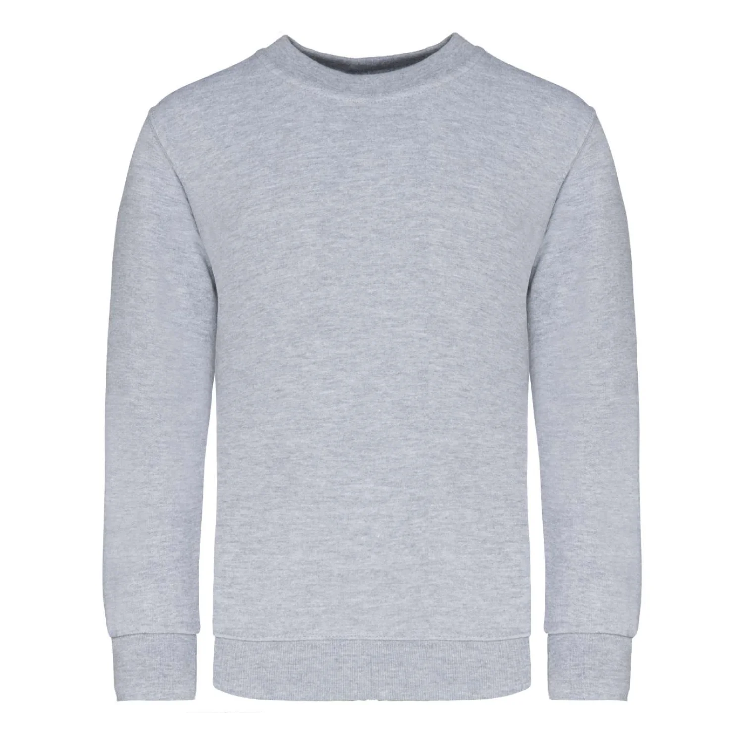 Kariban Gyermek környakas pulóver pulóverek és kardigán Oxford Grey