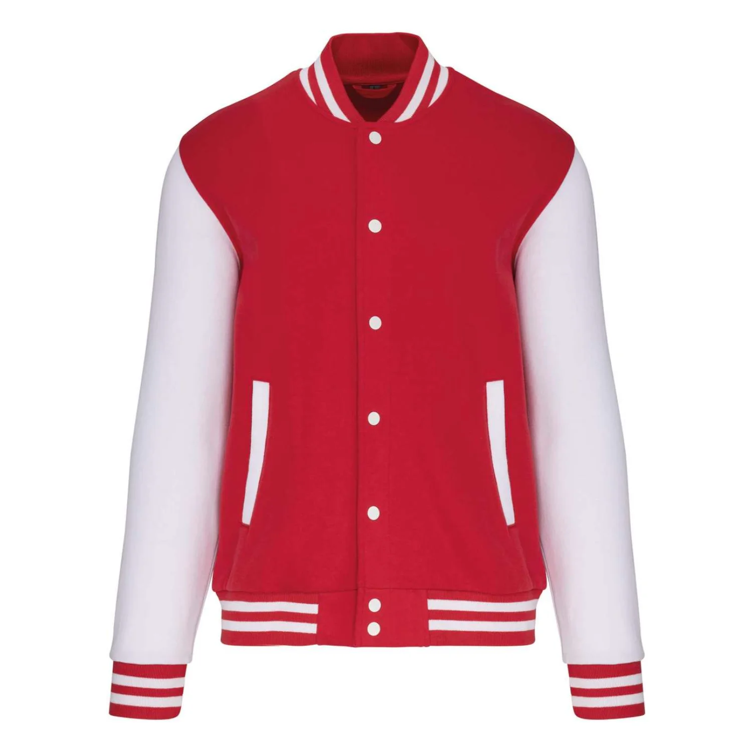 Kariban Gyermek teddy kabát pulóverek és kardigán Red/White