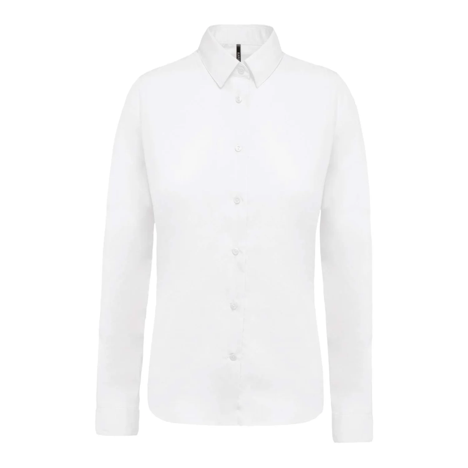 Kariban Női hosszú ujjú poplin ing White