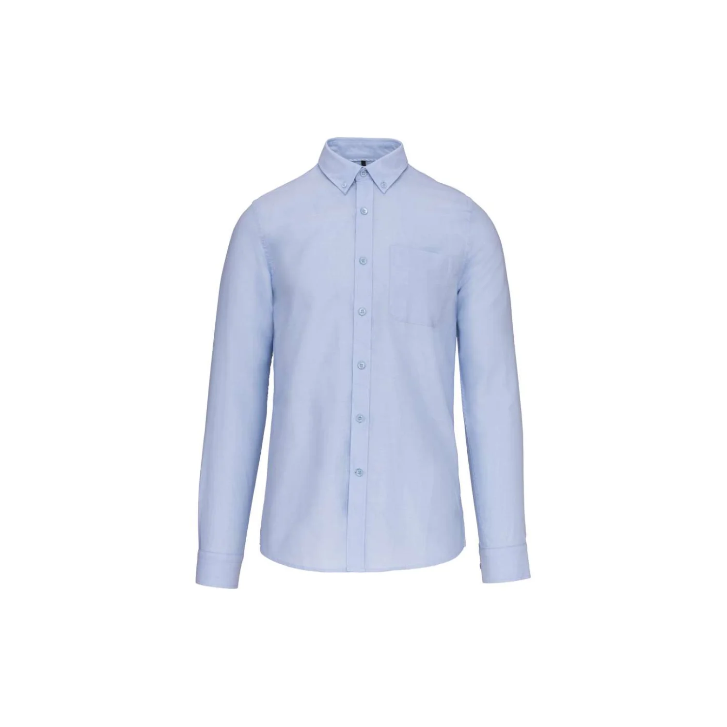 Kariban Férfi hosszú ujjú oxford ing Oxford Blue