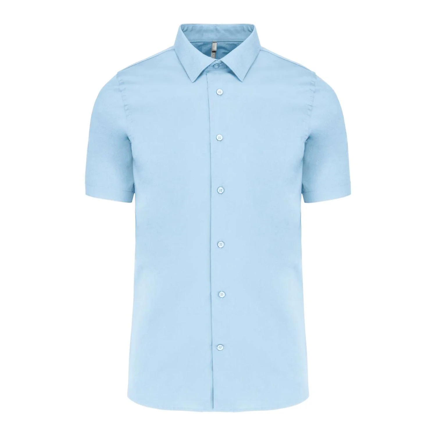 Kariban Férfi rövid ujjú stretch ing Light Blue