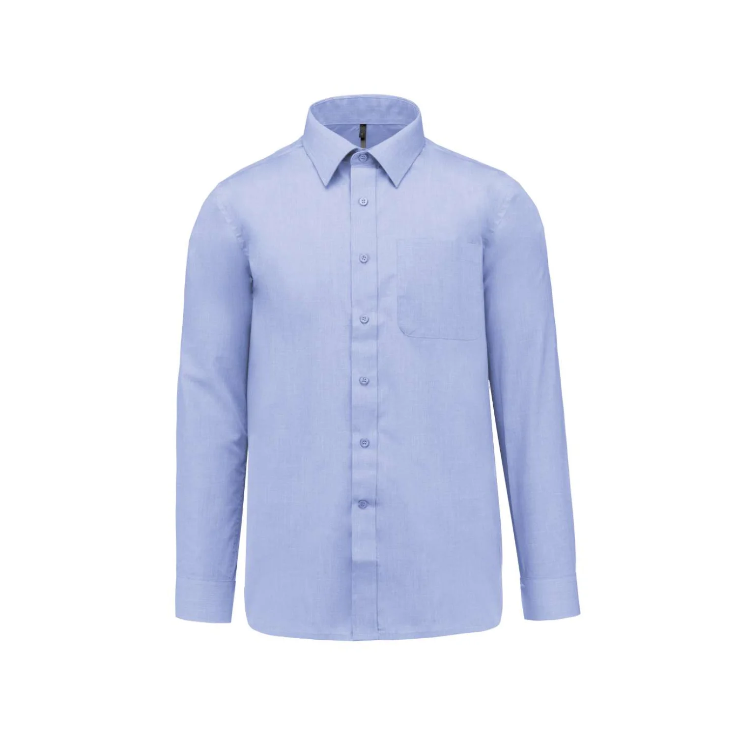 Kariban Jofrey - férfi hoszú ujjú könnyen kezelhető polycotton poplin ing Bright Sky