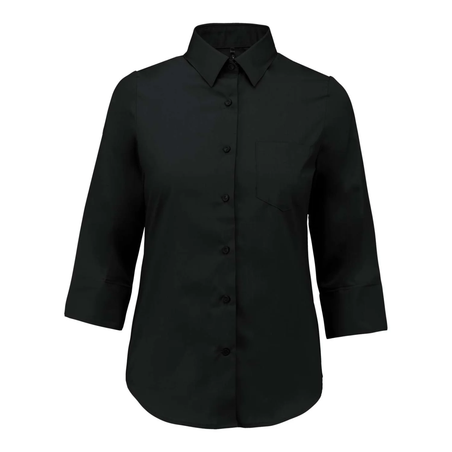 Kariban Női 3/4-ES ujjú ing Black