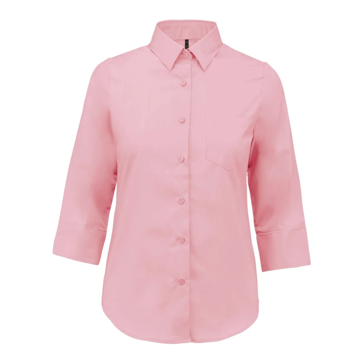Kariban Női 3/4-ES ujjú ing Pale Pink