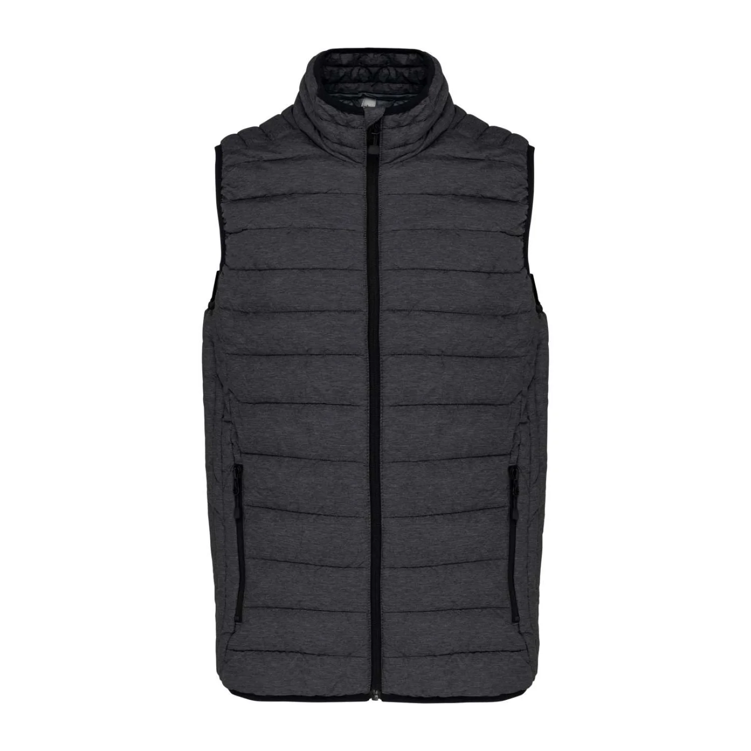 Kariban Férfi könnyű ujjatlan dzseki mellény Marl Dark Grey
