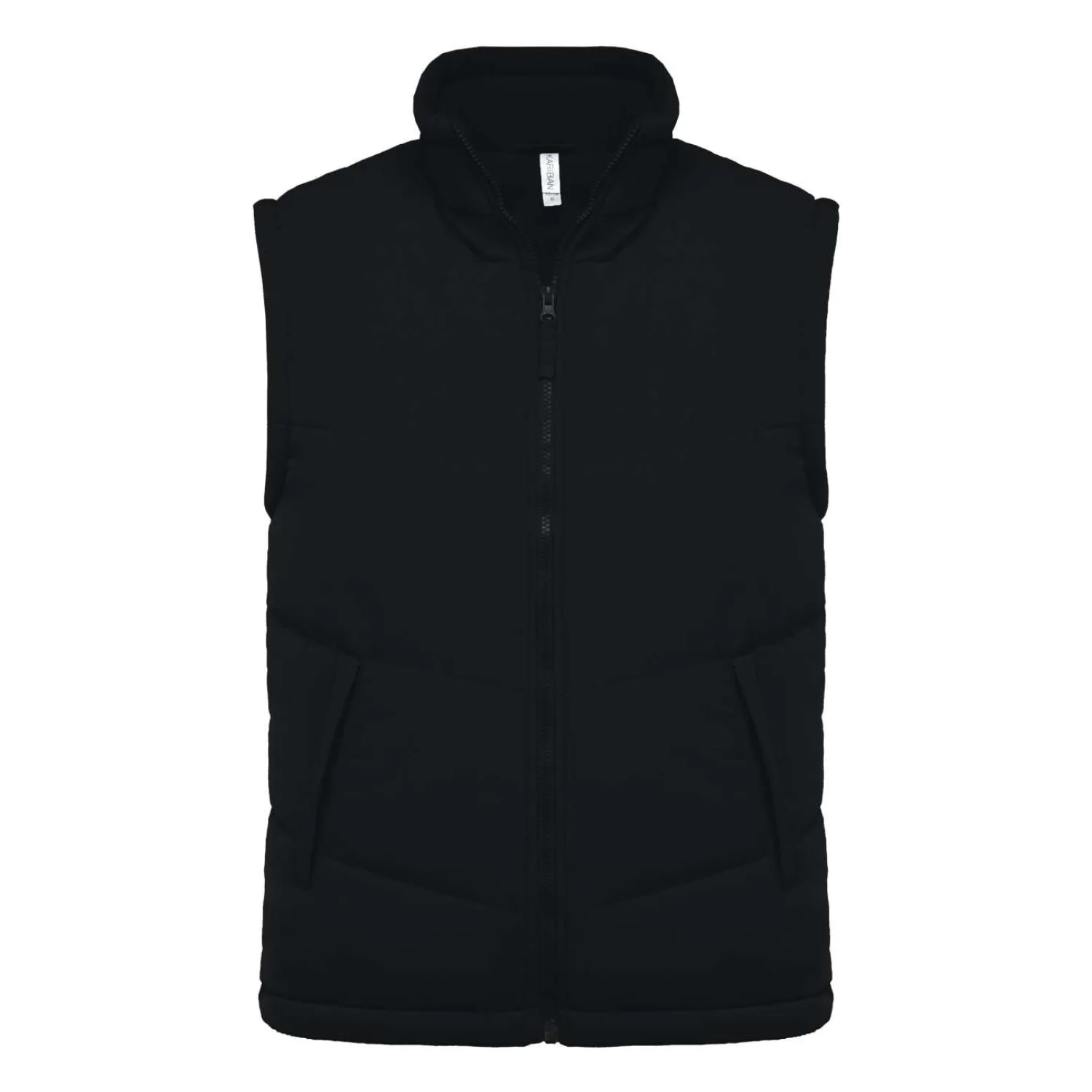 Kariban Bélelt mellény Black