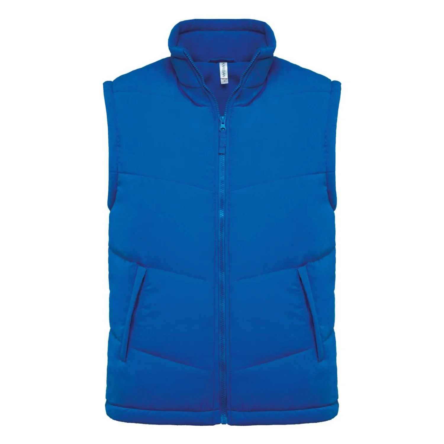 Kariban Bélelt mellény Light Royal Blue