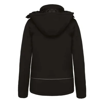 Kariban Női kapucnis softshell bélelt parka kabátok és