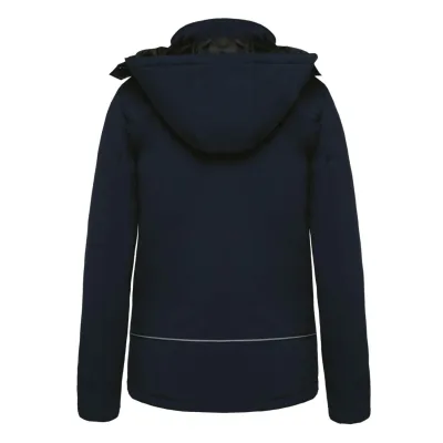 Kariban Női kapucnis softshell bélelt parka kabátok és