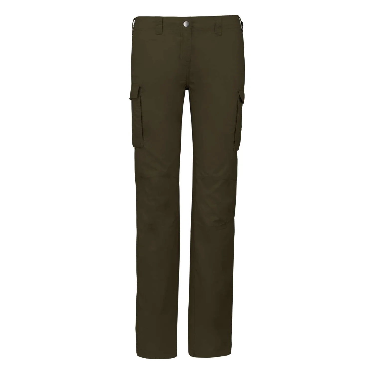 Kariban Női könnyű sokzsebes nadrág Light Khaki