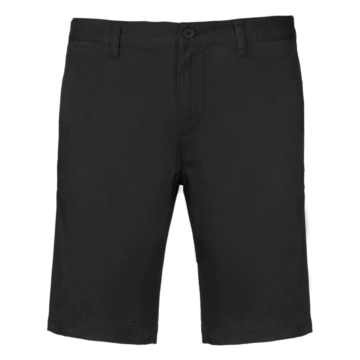 Kariban Férfi chino bermuda short derekas nadrág Black