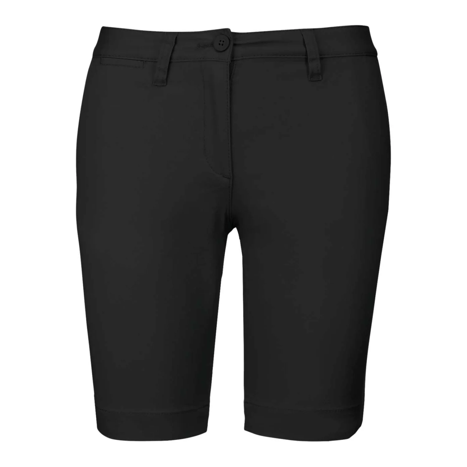 Kariban Női chino bermuda short derekas nadrág Black