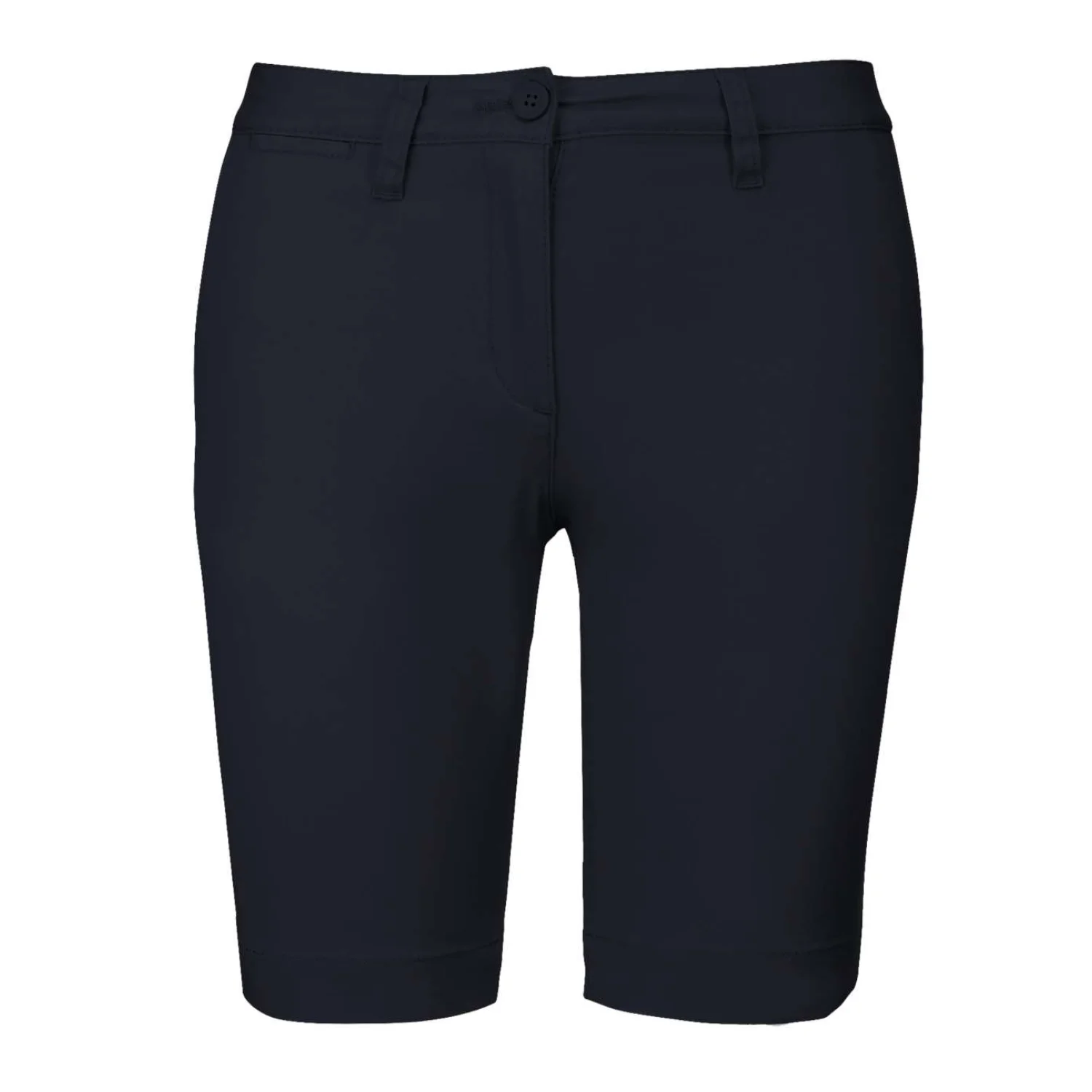 Kariban Női chino bermuda short derekas nadrág Dark Navy