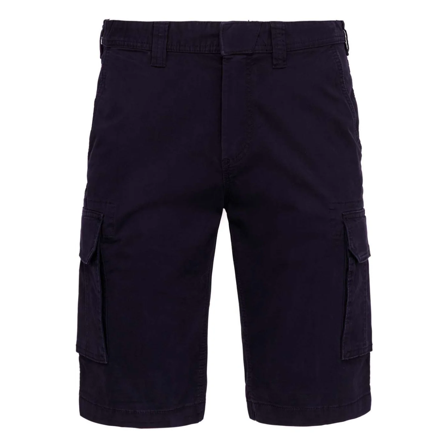Kariban Férfi sokzsebes bermuda short derekas nadrág Dark Navy