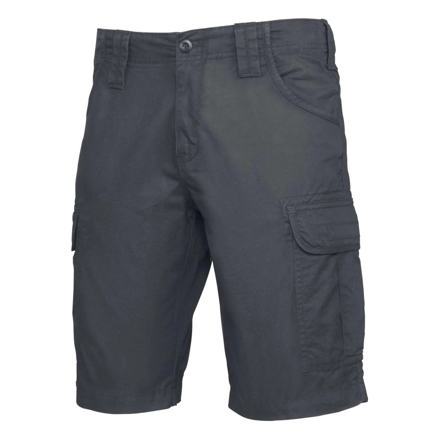 Kariban Férfi sokzsebes bermuda short derekas nadrág Dark Grey