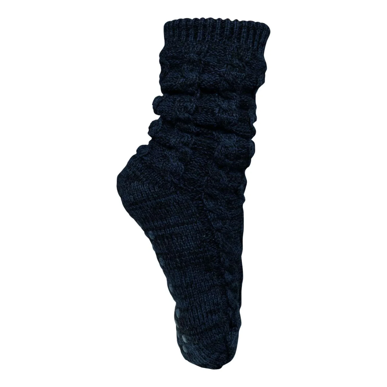 Kariban Sherpa bélésű otthoni zokni derekas nadrág Night Navy Melange