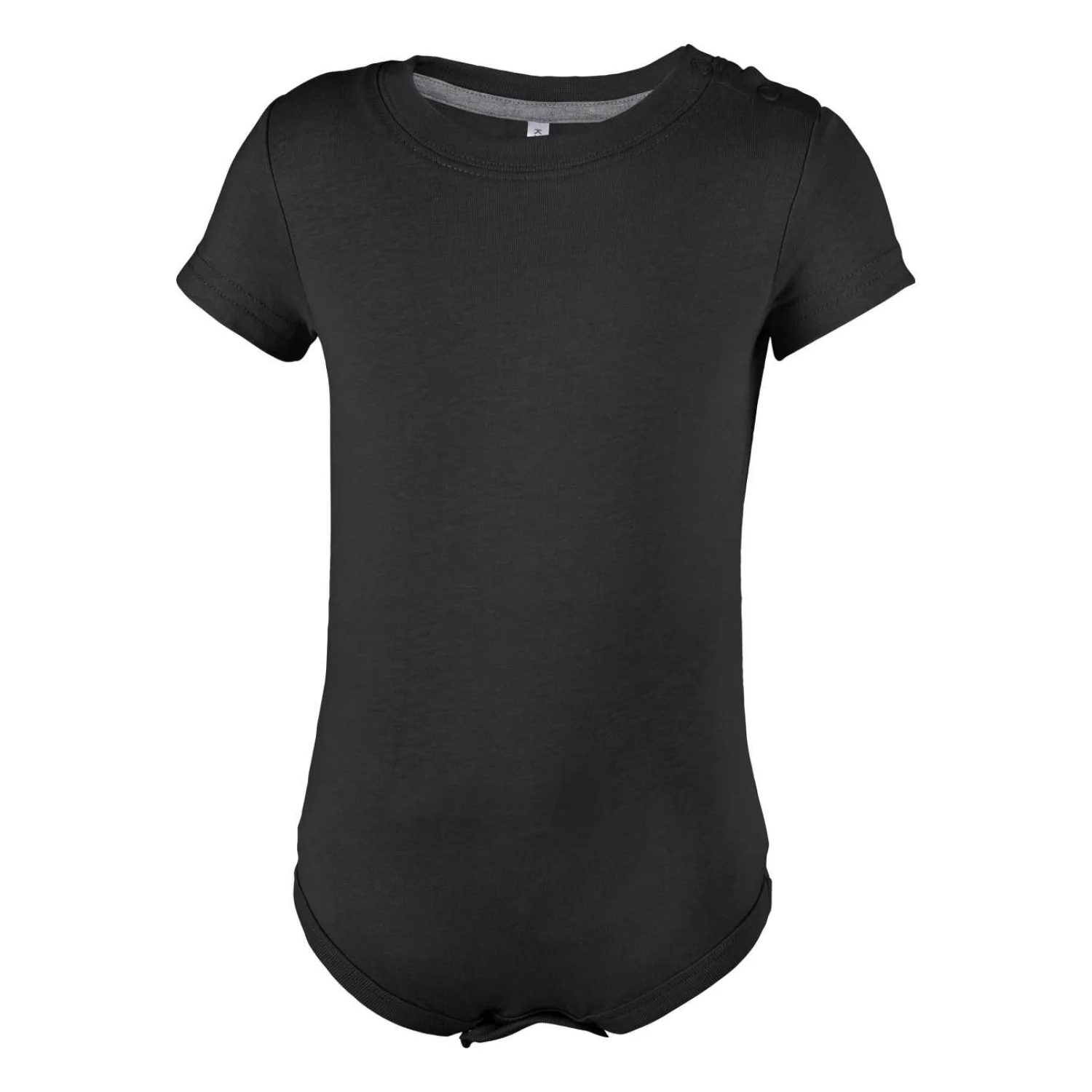 Kariban Rövid ujjú baba body póló Black