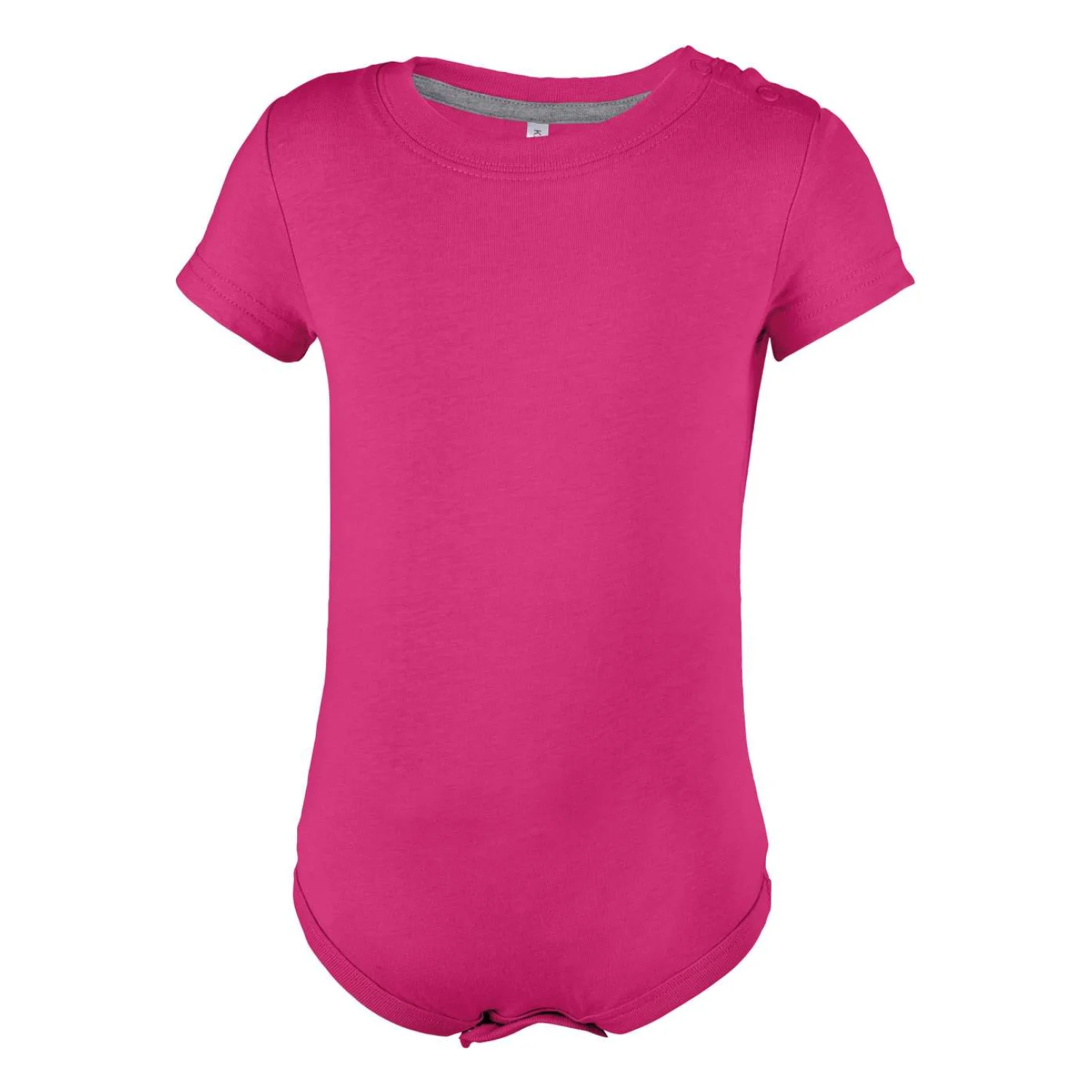 Kariban Rövid ujjú baba body póló Fuchsia