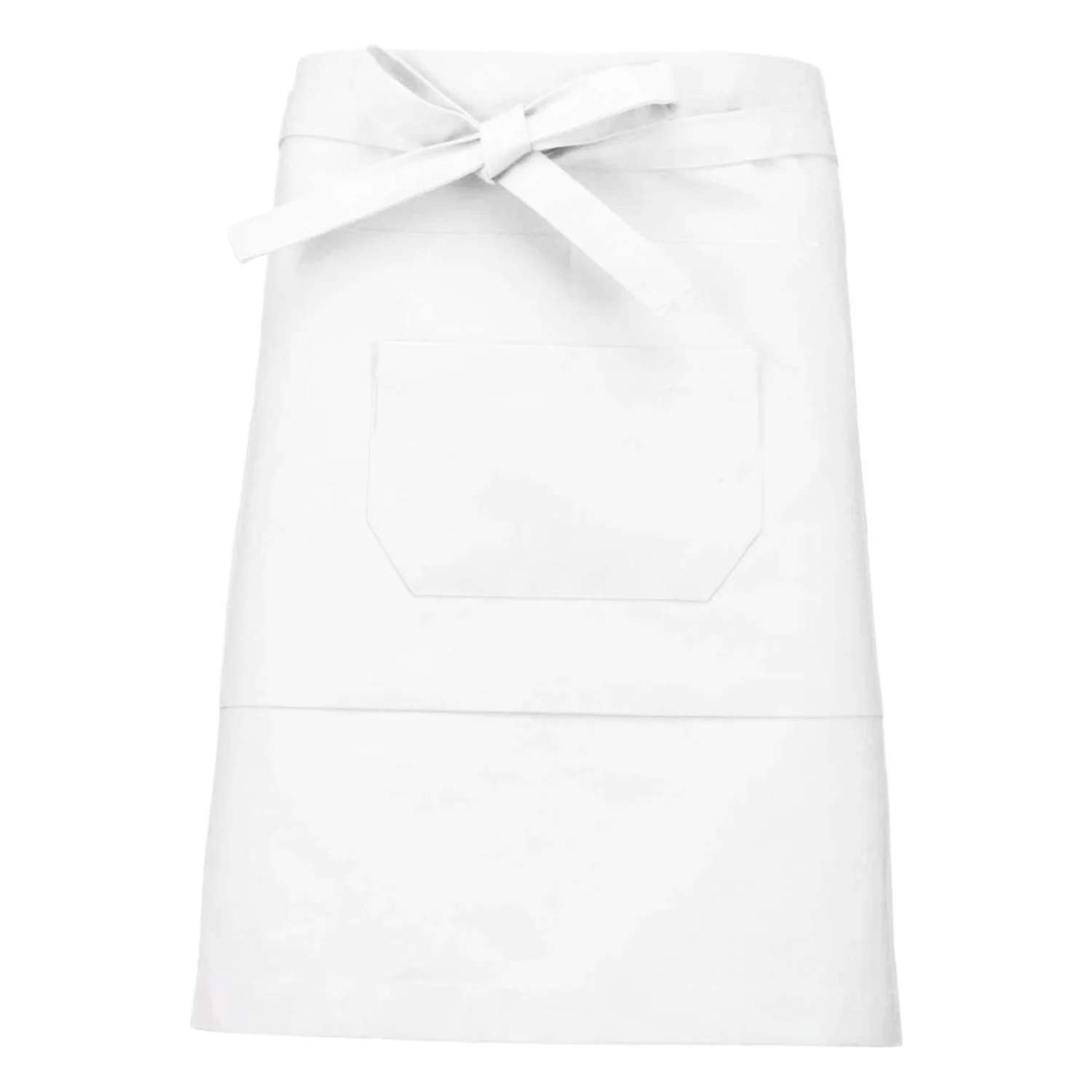 Kariban Polycotton középhosszú kötény vendéglátás és egészségügy White