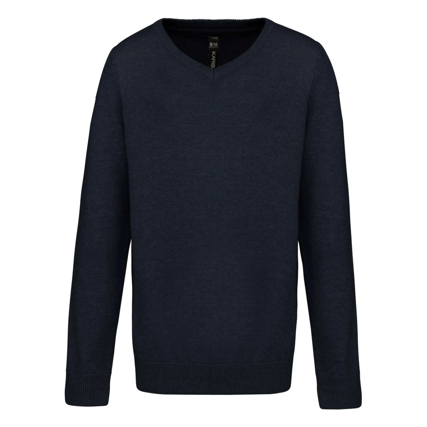Kariban Gyermek v-nyakú pulóver ing Navy