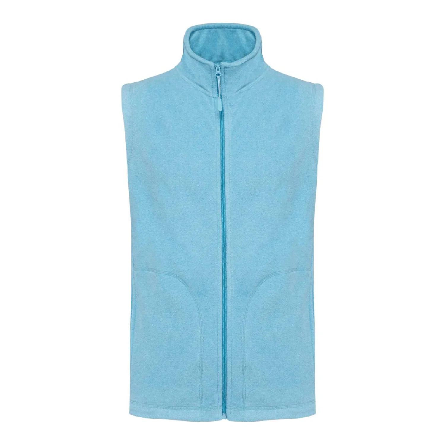 Kariban Luca - végig cipzáras polár mellény pulóverek és kardigán Cloudy Blue Heather