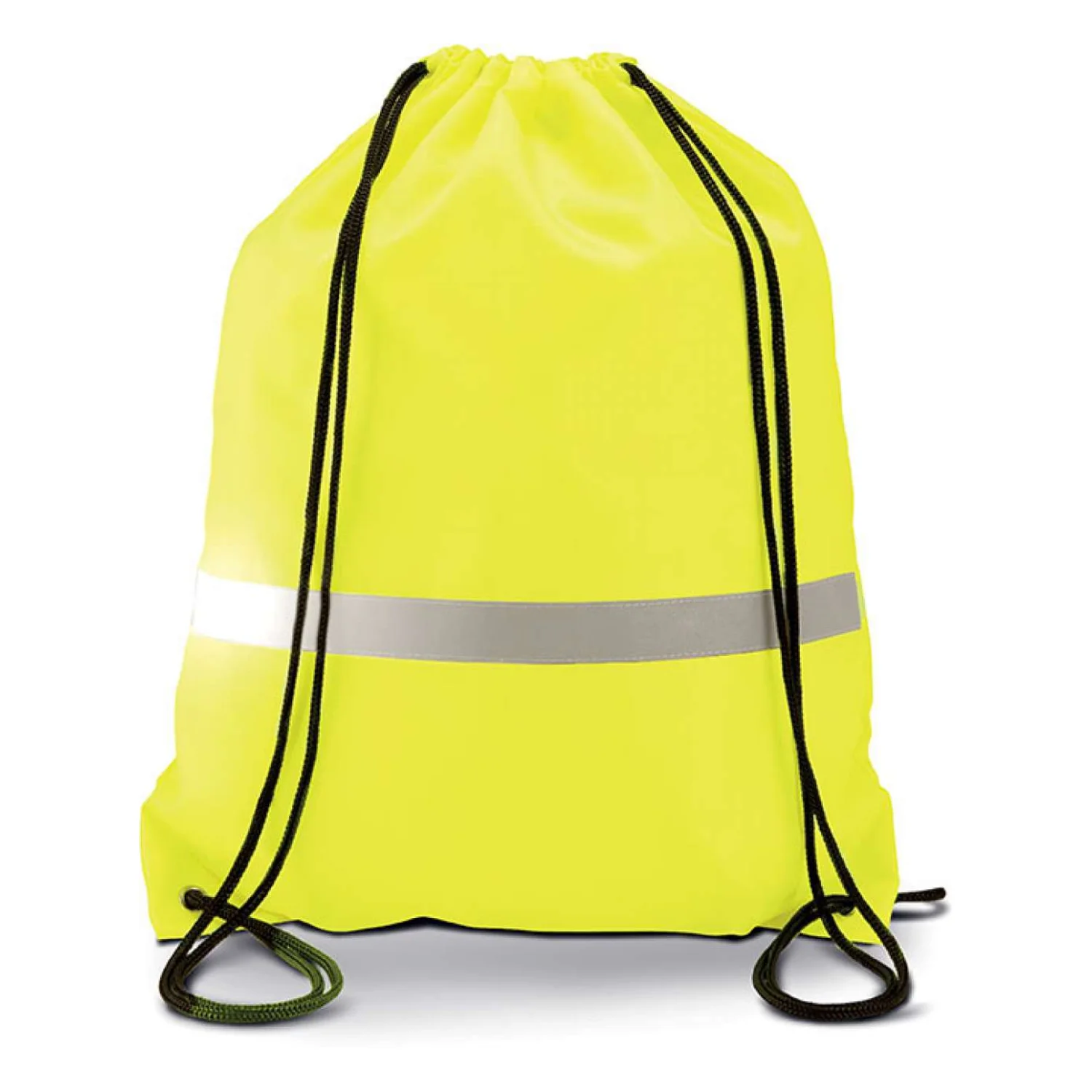 Kimood Húzózsinóros hátizsák Fluorescent Yellow