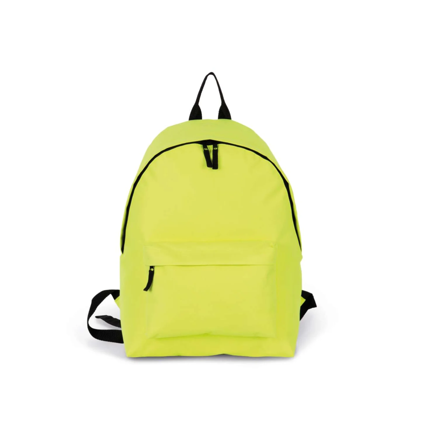 Kimood Klasszikus hátizsák táská Fluorescent Yellow/Black