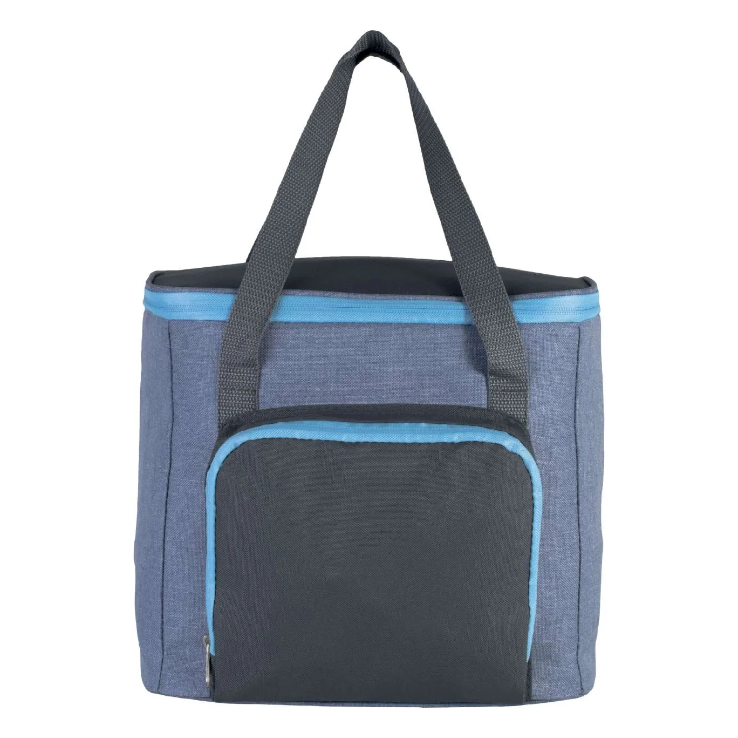 Kimood Hűtőtáska cipzáras zsebbel táská Light Blue Heather/Dark Grey