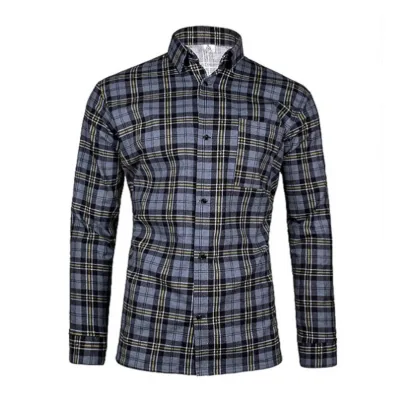 PROCERA Szürke kockás flaneling