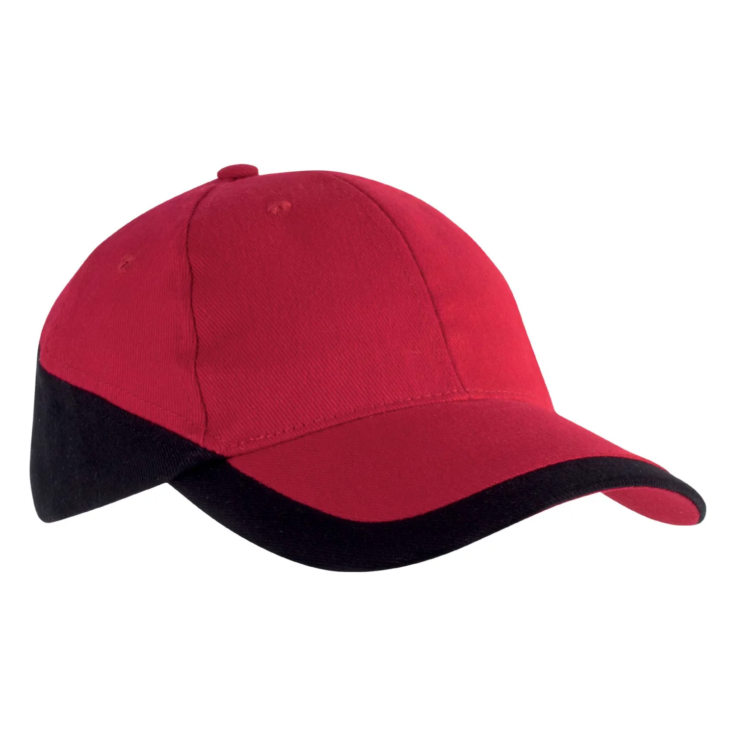 K-UP Racing - két színű 6 paneles sapka sapká Red/Black