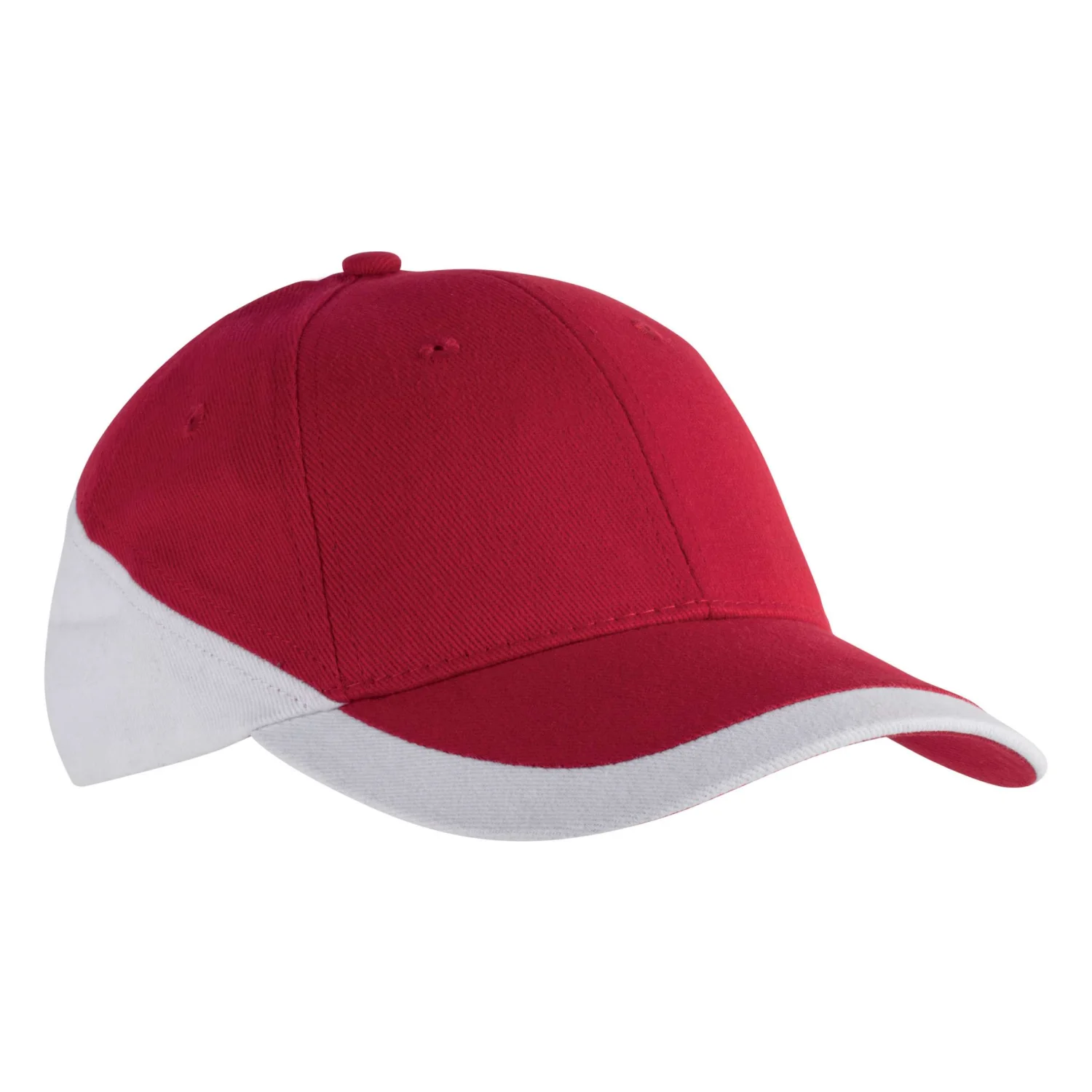 K-UP Racing - két színű 6 paneles sapka sapká Red/White