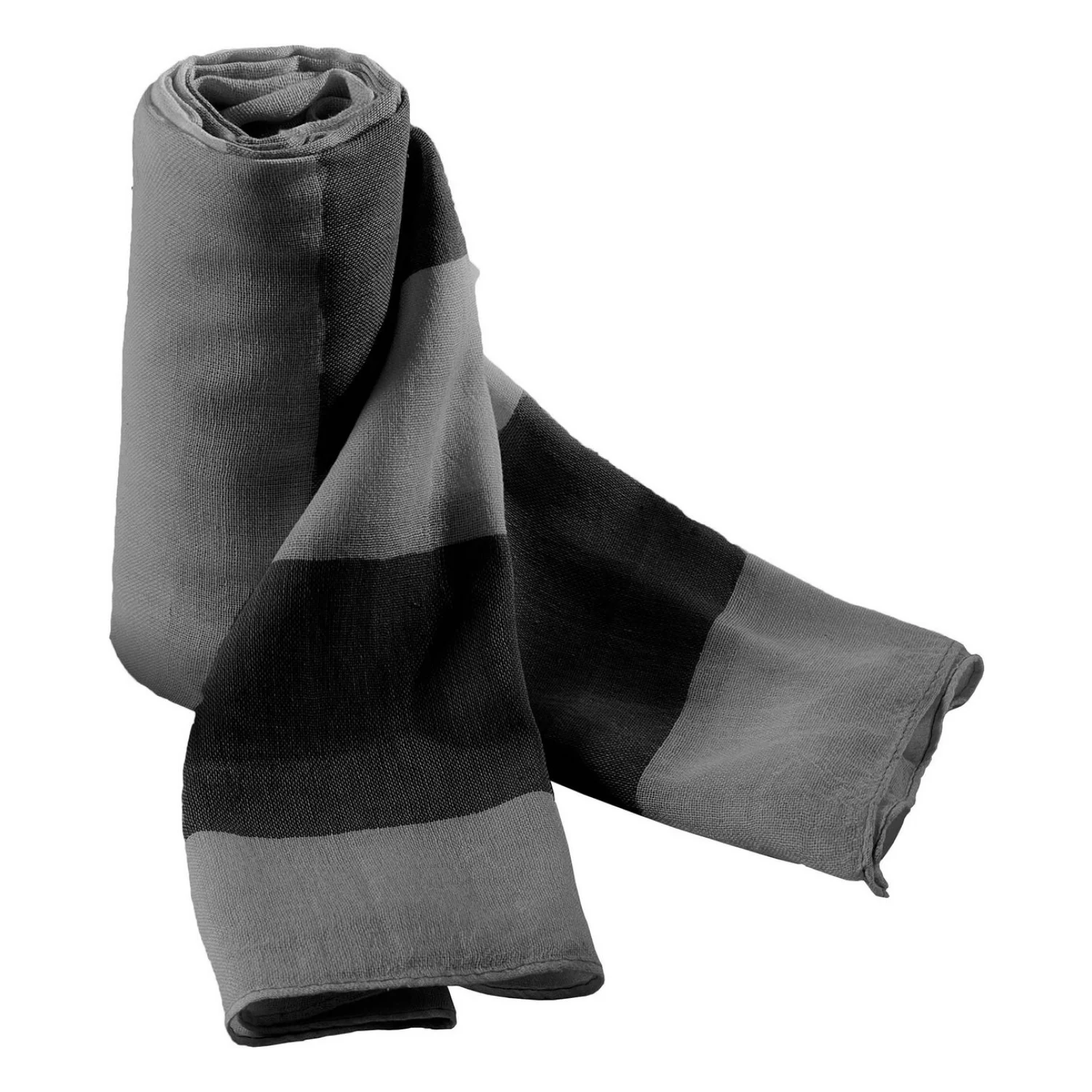 K-UP Hosszú, könnyű sál sapká Black/Dark Grey