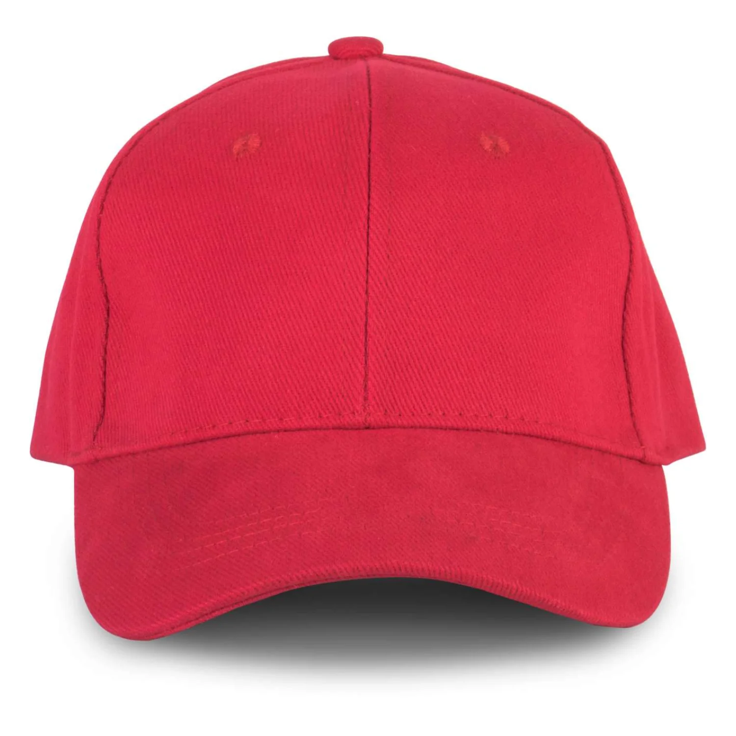 K-UP Oekotex tanúsítvánnyal rendelkező 6 paneles sapka sapká Red