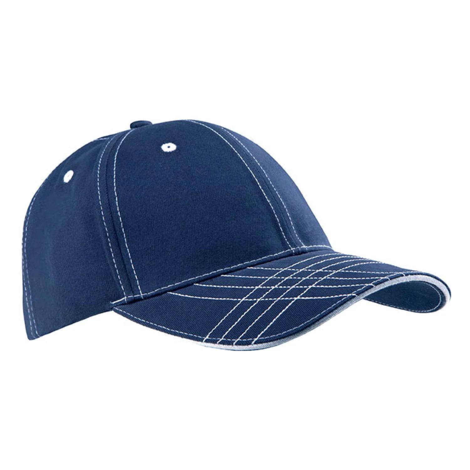 K-UP 6 paneles divatsapka sapká Navy/White