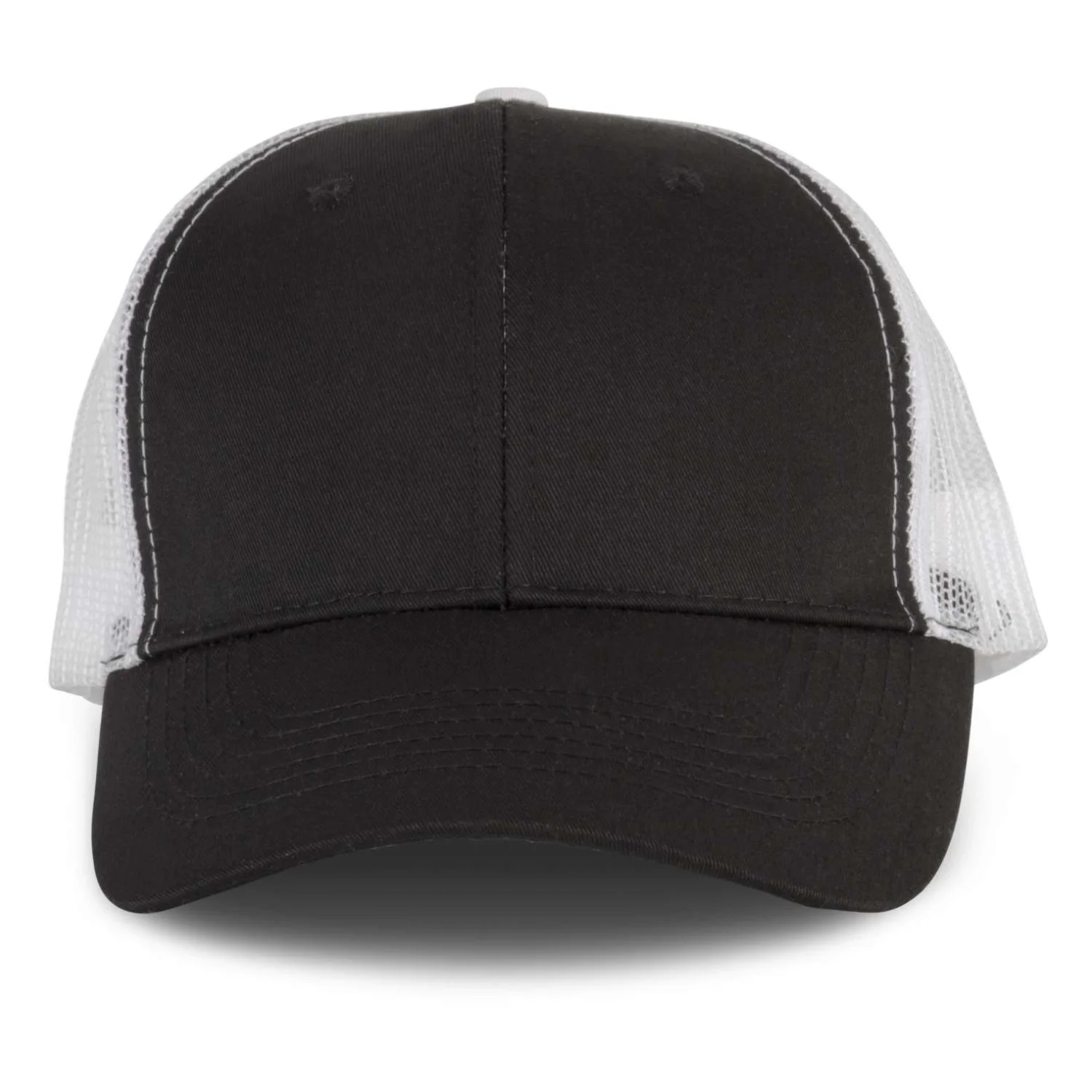 K-UP Oekotex tanúsítvánnyal rendelkező hálós sapka sapká Black/White