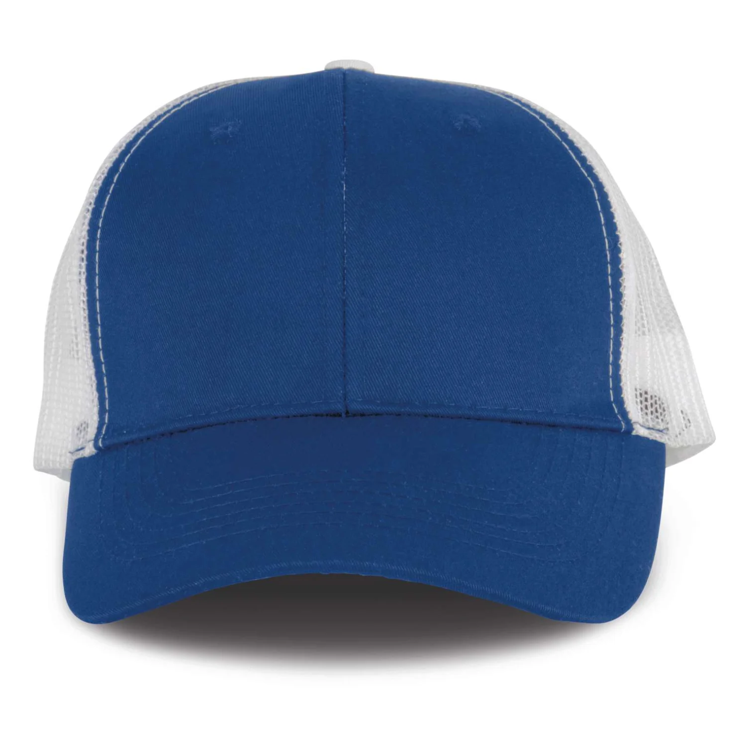 K-UP Oekotex tanúsítvánnyal rendelkező hálós sapka sapká Royal Blue/White