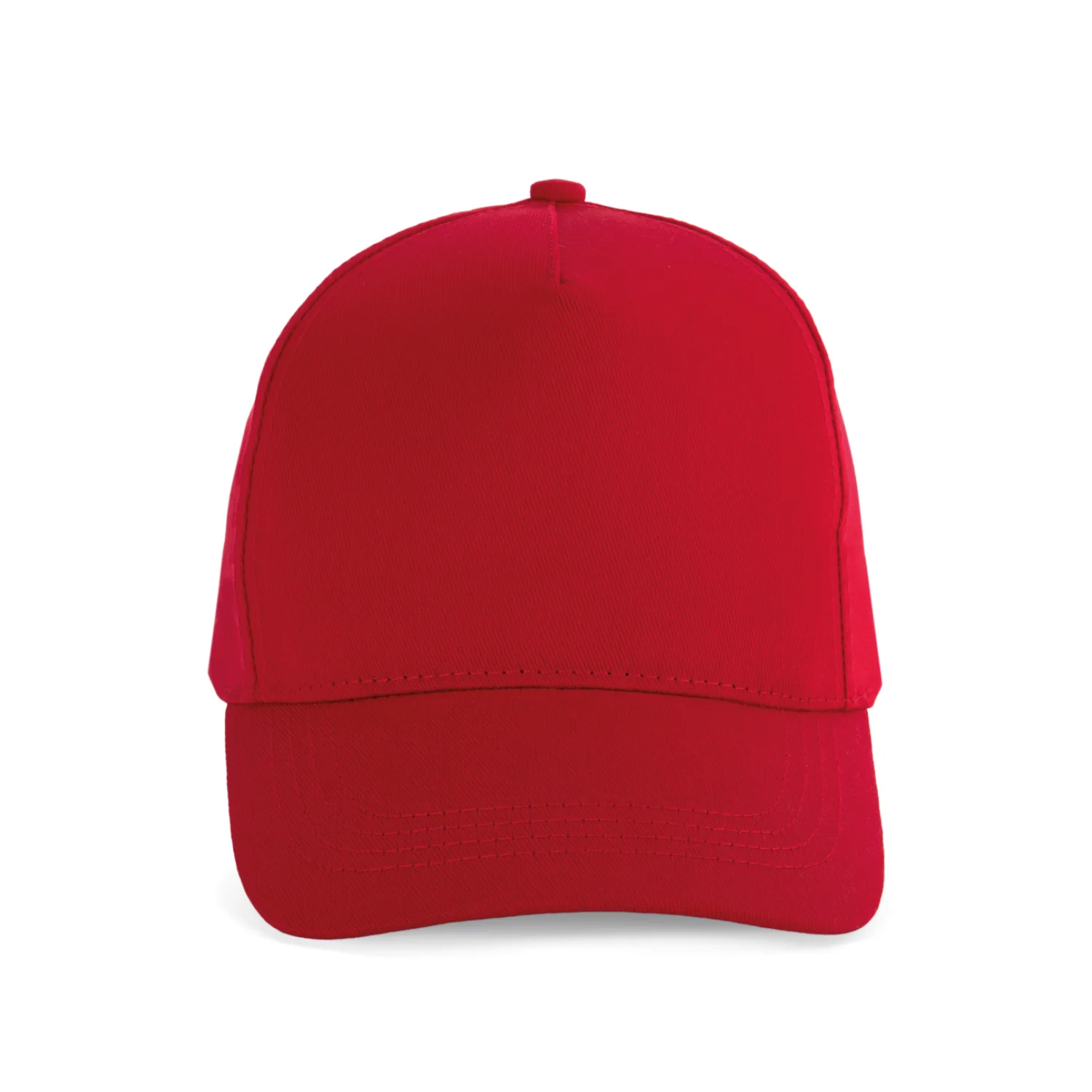 K-UP 5 paneles pamut sapka sapká Cherry Red
