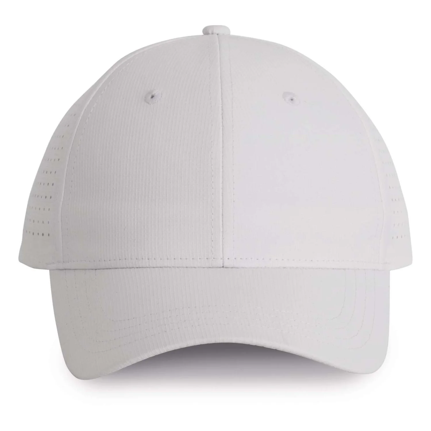 K-UP Perforált 6 panels sapka sapká White
