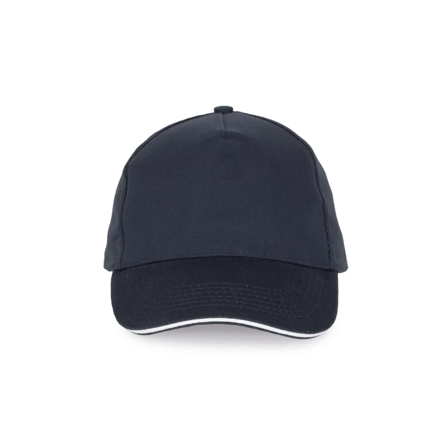 K-UP Szendvics-ellenzős 5 paneles sapka sapká Navy/White