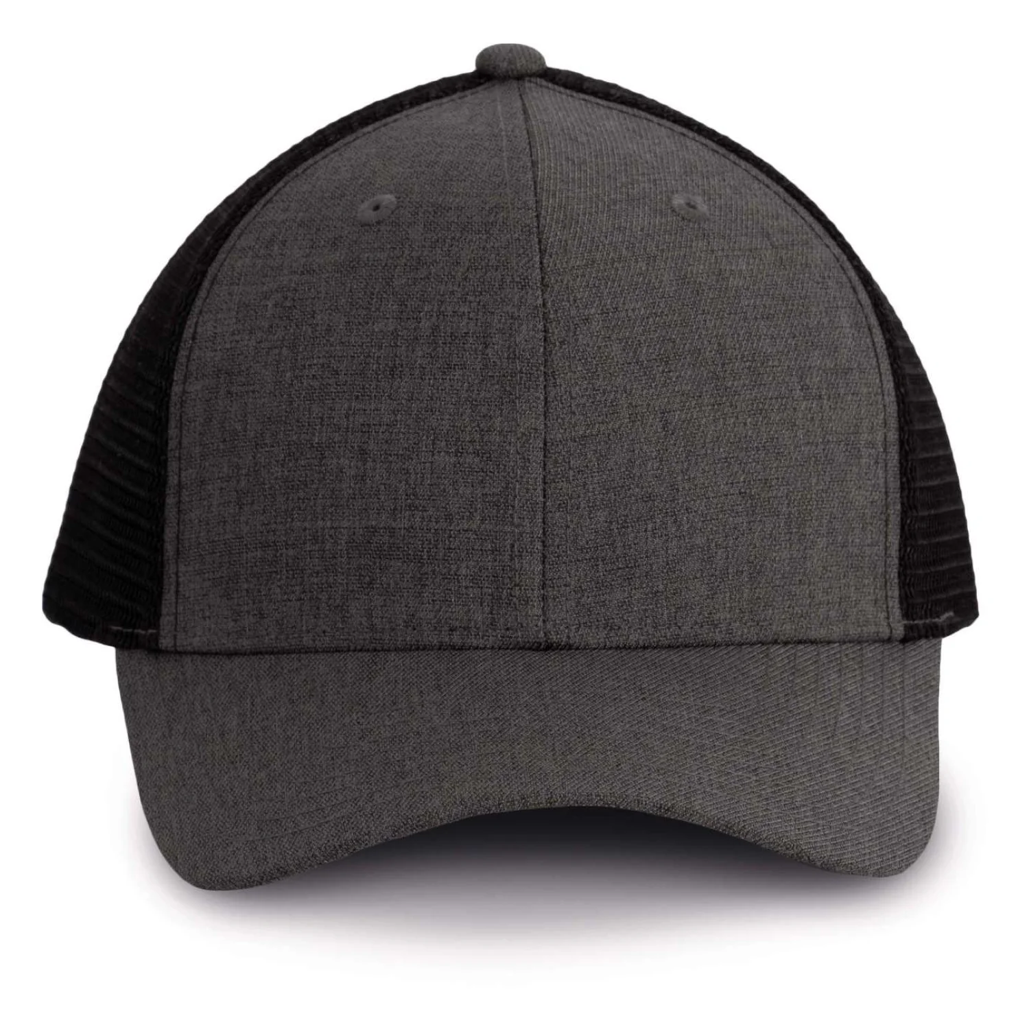 K-UP Utcai hálós 6 paneles sapka sapká Steel Grey Heather/Black