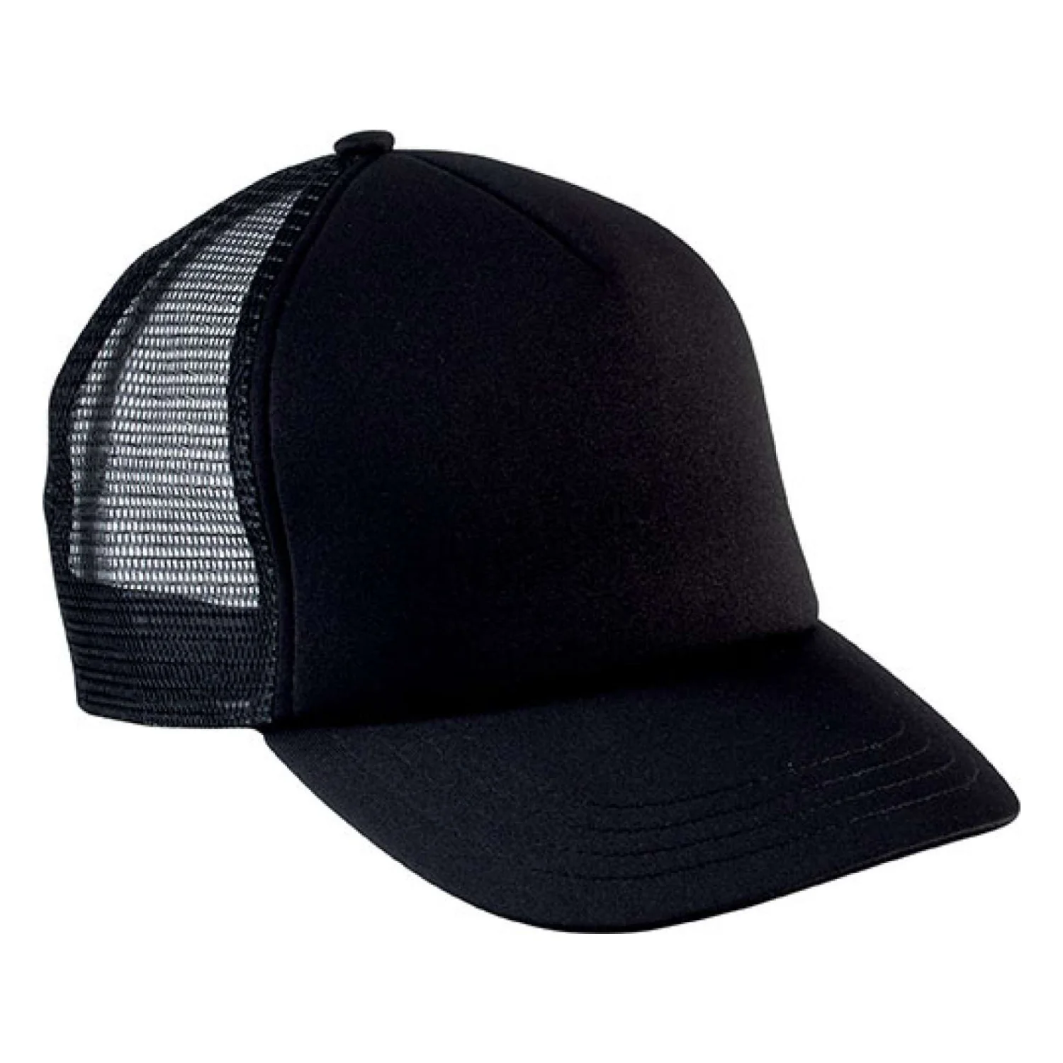 K-UP Gyermek hálós 5 paneles sapka sapká Black