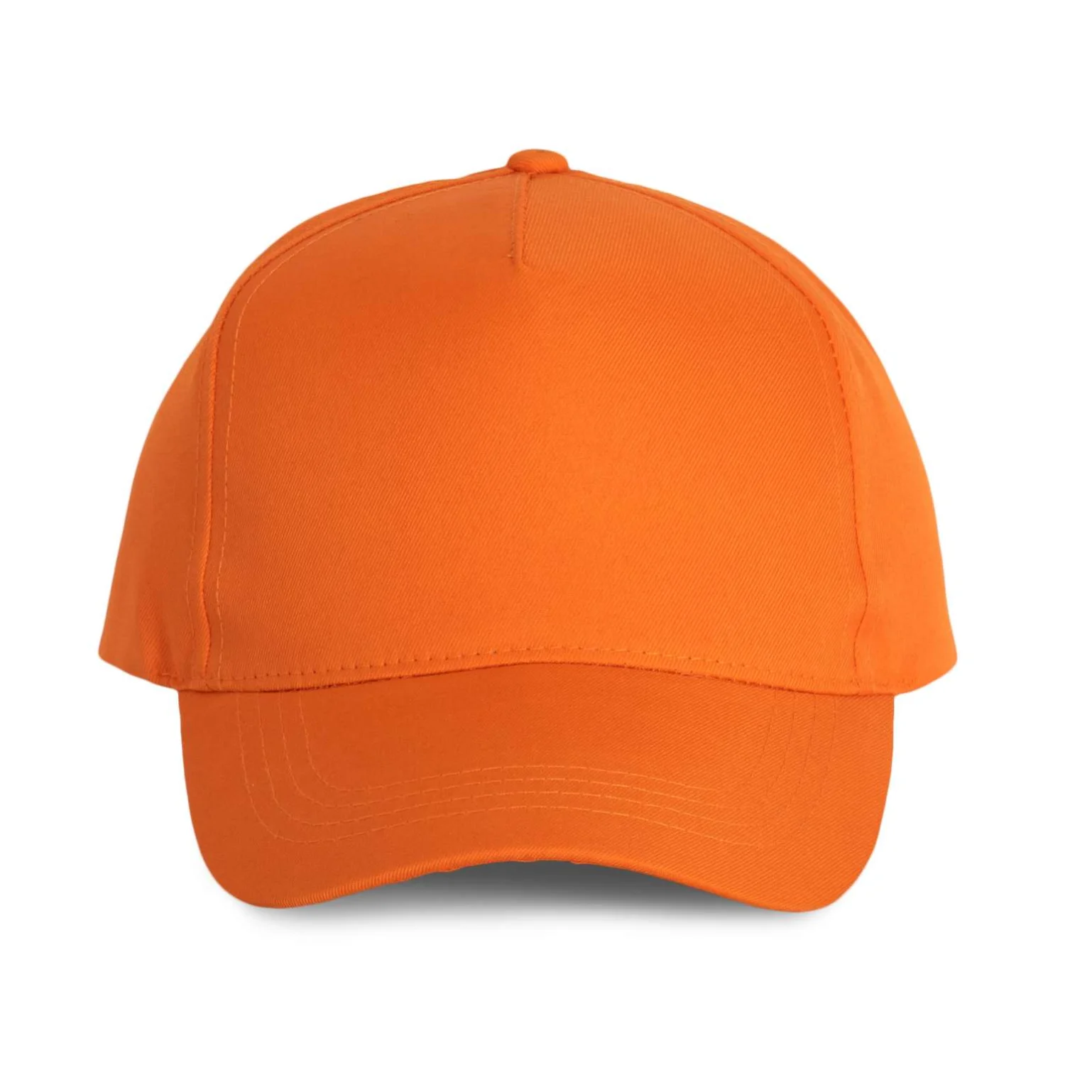 K-UP 5 paneles poliészter sapka sapká Orange