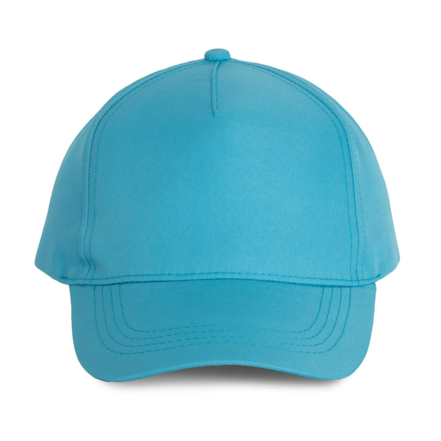 K-UP 5 paneles poliészter sapka sapká Surf Blue