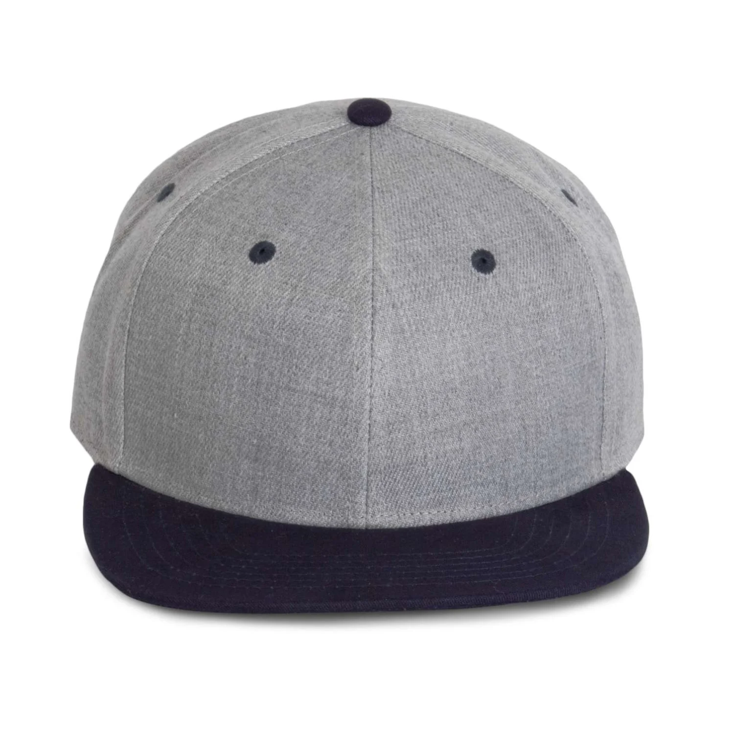 K-UP Állítható 6 paneles sapka sapká Light Grey Heather/Navy