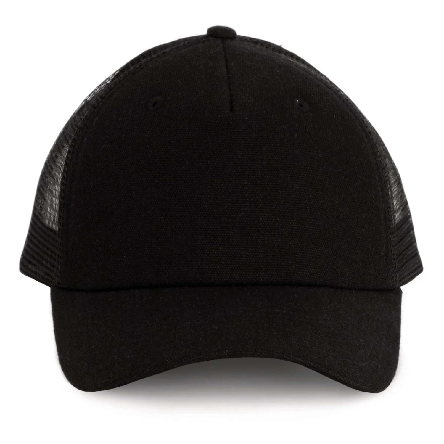 K-UP 5 paneles hálós sapka sapká Black/Black/Black