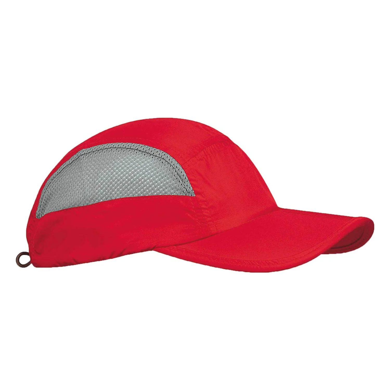 K-UP Összehajtható sport sapka sapká Red/Grey