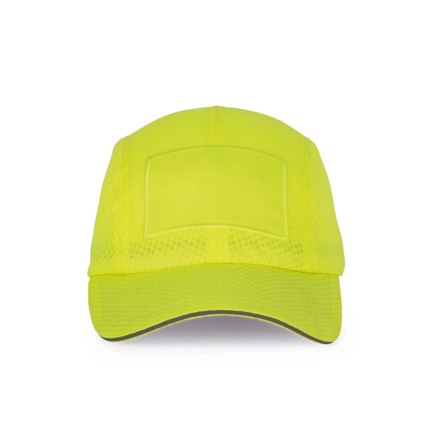 K-UP 6 paneles sapka folttal Fluorescent Yellow