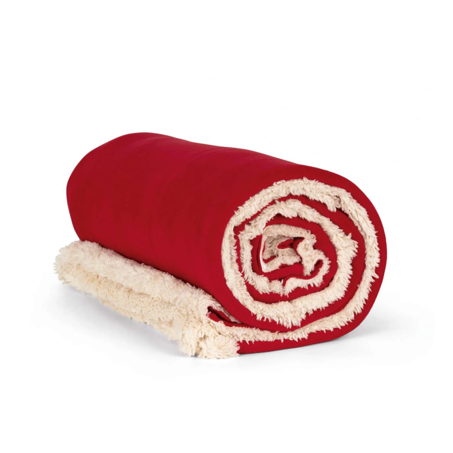 K-UP Sherpa takaró törölközők és fürdőlepedő Cherry Red