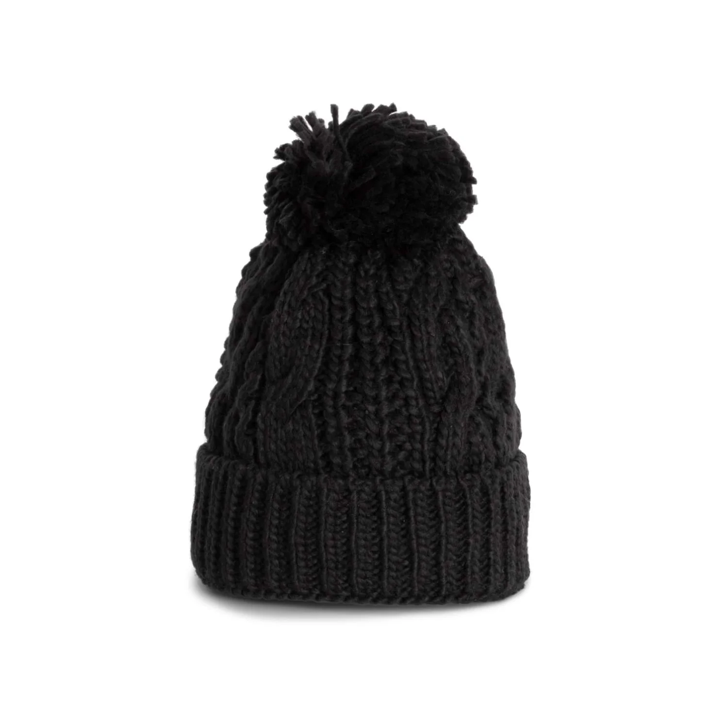 K-UP Kötött sapka sapká Black